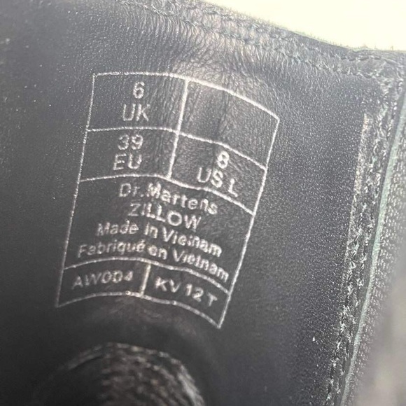 Dr.Martens Zillow Black Glossy Patent Leather Boors - Picture 10 of 14